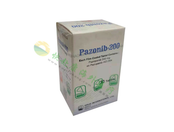 孟加拉耀品国际帕唑帕尼(pazopanib)说明书