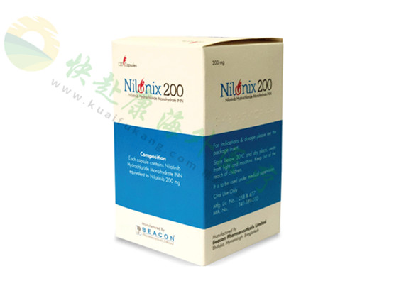 孟加拉碧康制药尼洛替尼（达希纳，Nilotinib，Tasigna）中文说明书价格