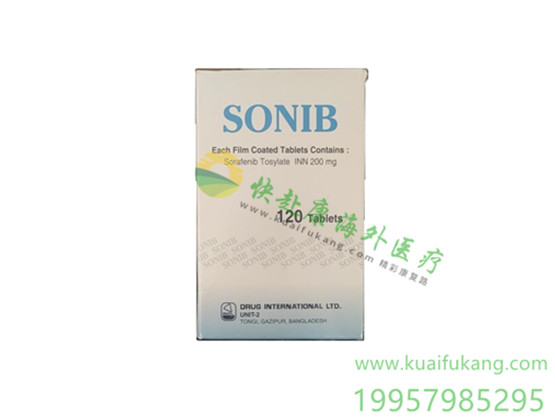 孟加拉耀品国际索拉非尼(多吉美,Sorafenib,Sorafenat)中文说明书价格